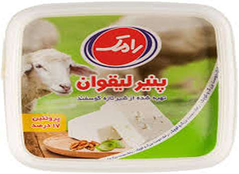 قیمت خرید پنیر لیقوان گوسفندی 400 گرمی رامک با فروش عمده